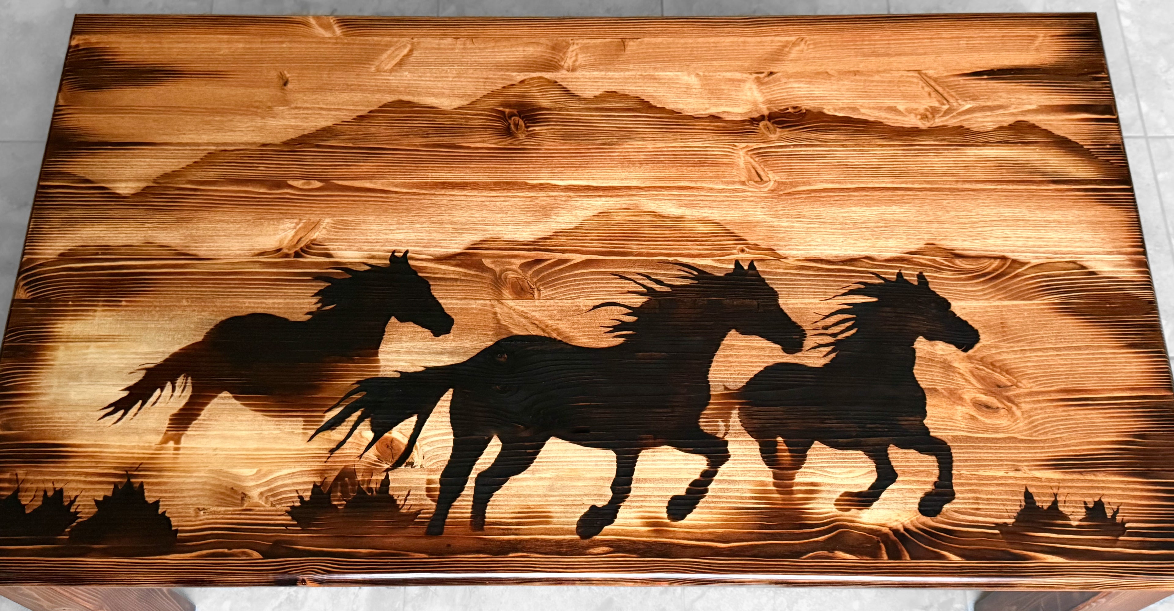 Wild Horses- Early American Stain