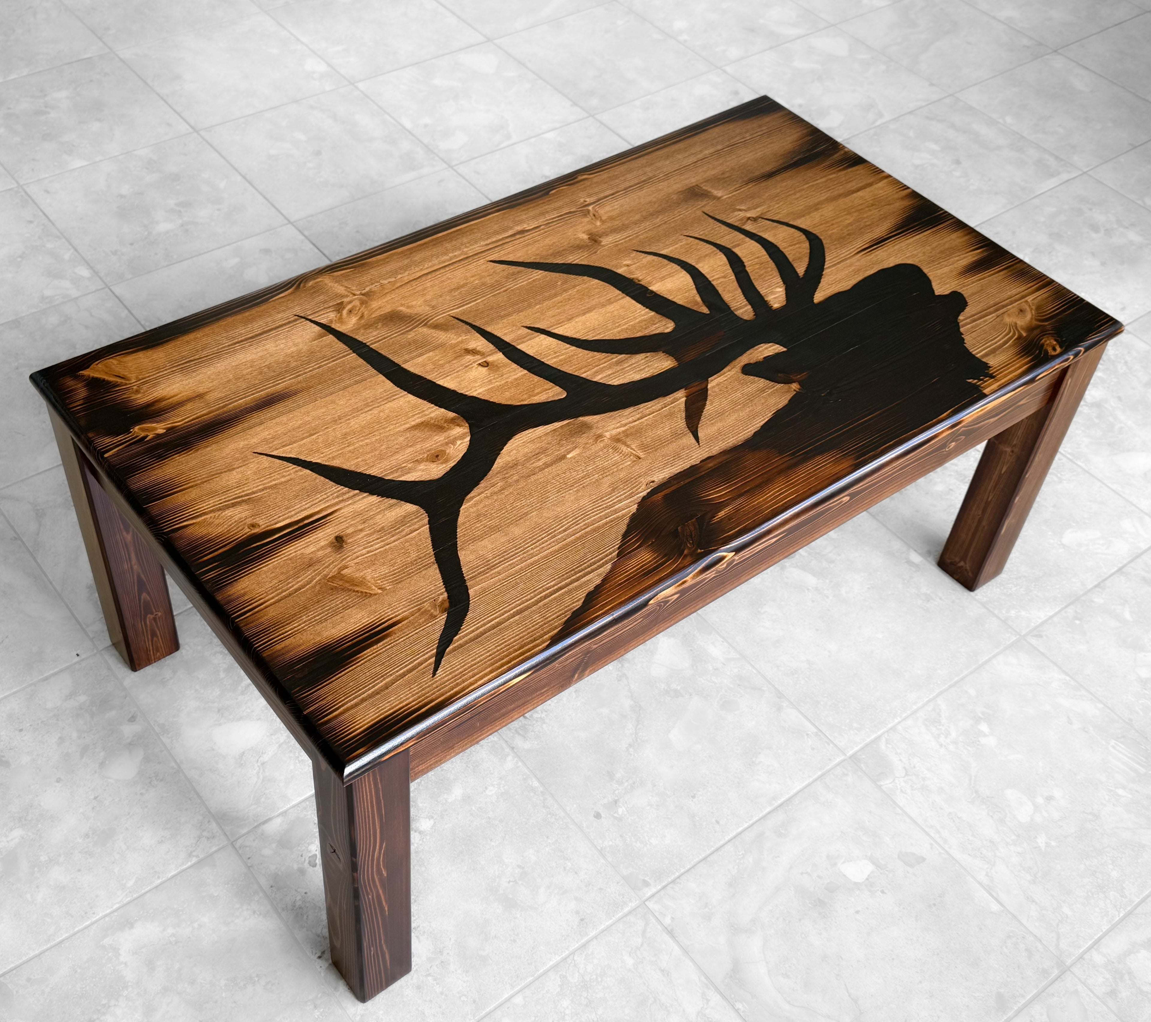 Bow Range Bull - Dark Walnut Stain