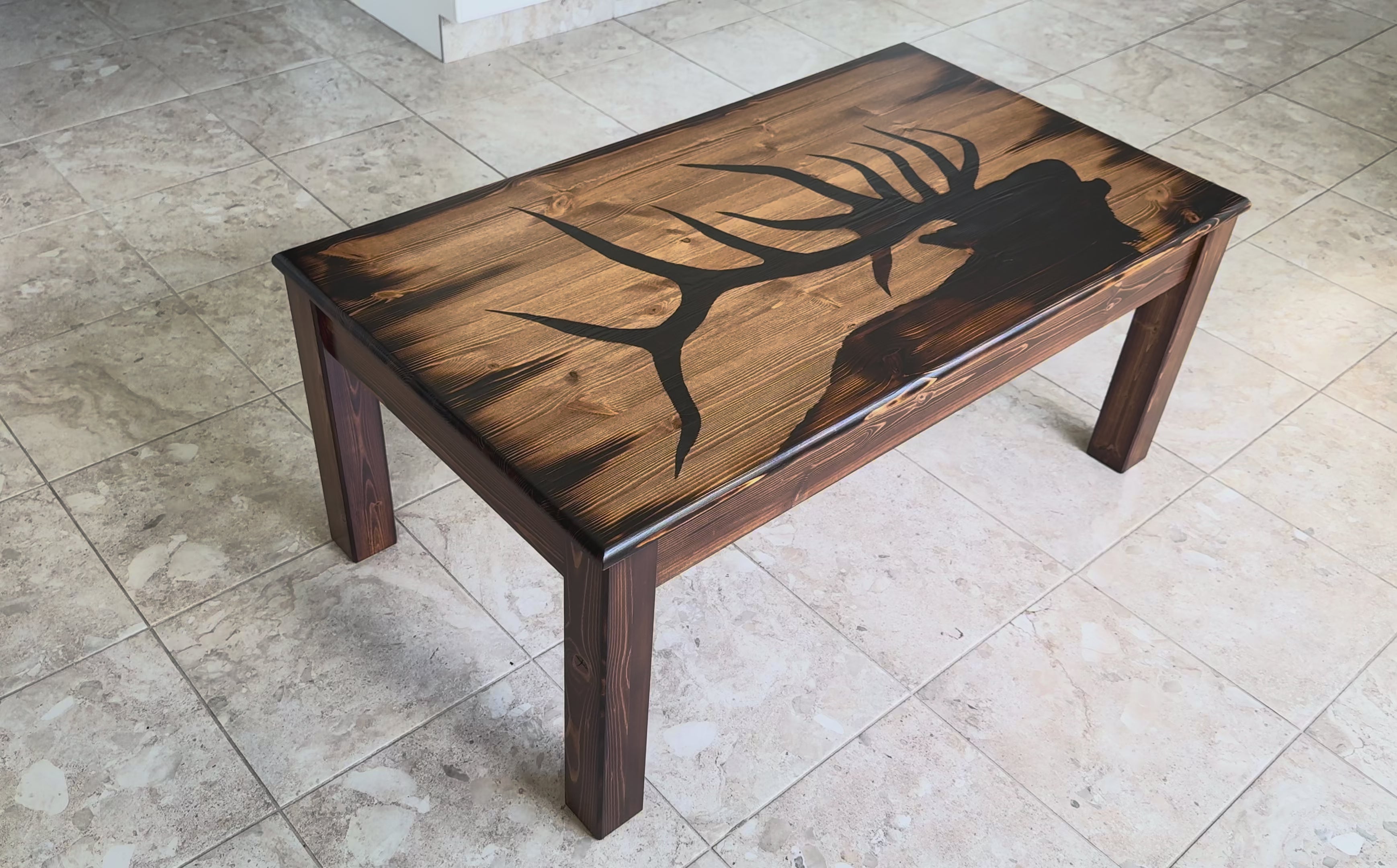Bow Range Bull - Dark Walnut Stain